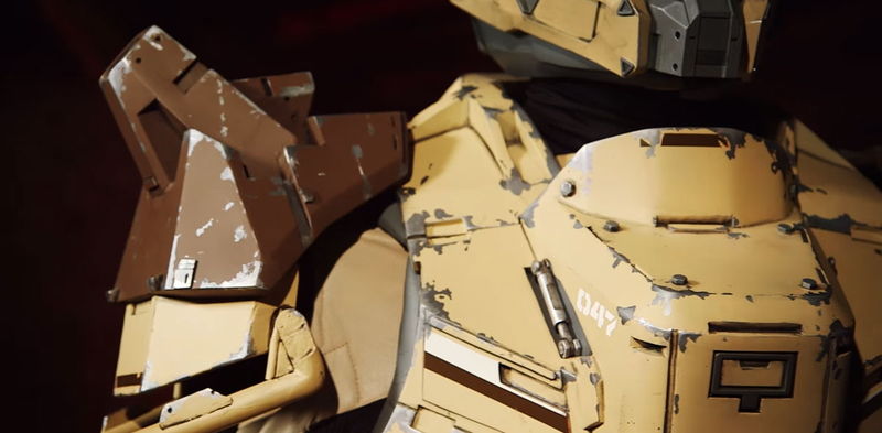 Illustration for article titled Full Suit Of Titan Armor Looks Like It Fell Out Of Destiny